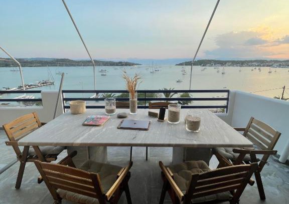 Porto Heli Apartamento | Chrysa's Dream - Dreamy Sea View at Spacious 3BR Apt in Porto Cheli