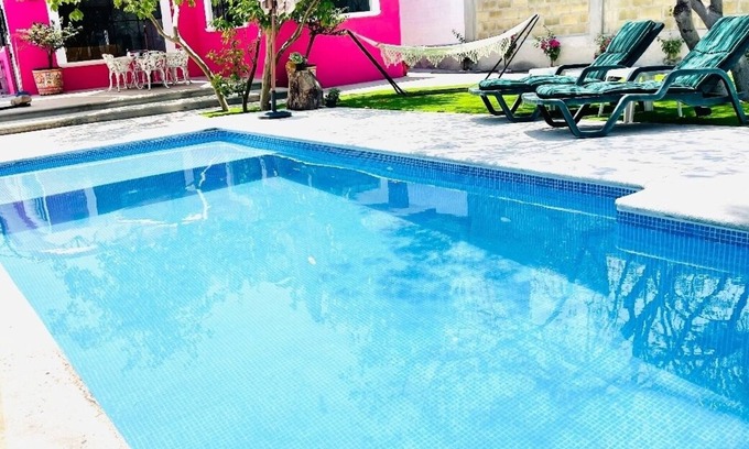 Las Quintas Casa | CHULA Boutique-House /A.C / Barbecue & Pool/ 10min from Cuernavaca