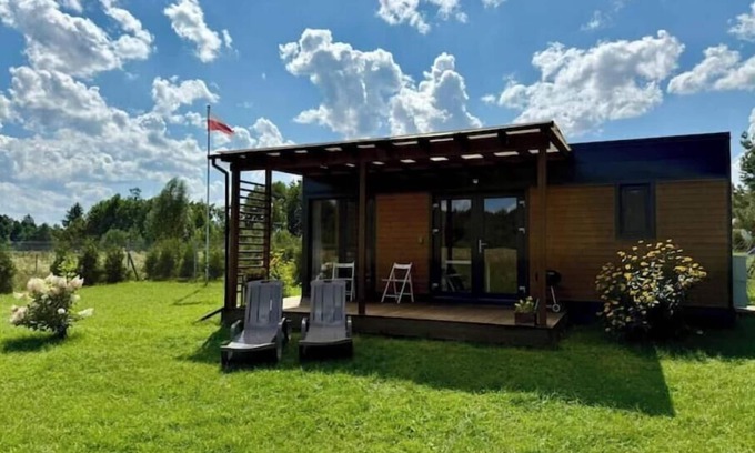 Szeligi Cabina | Cisy Resort I-fenced area,for guests with dogs