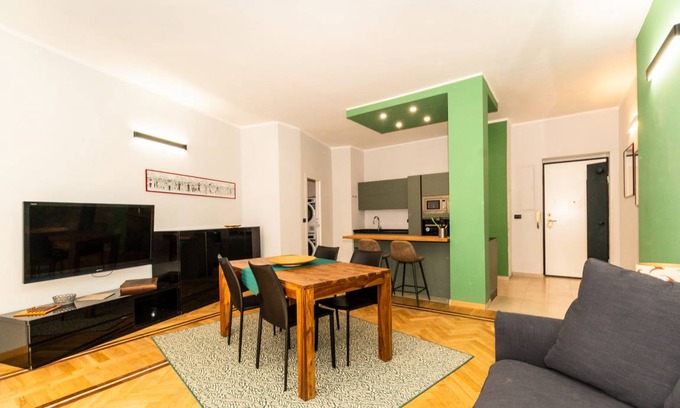 Cit Turin Apartamento | CIT TURIN Elegant Apt with panoramic balcony! x4
