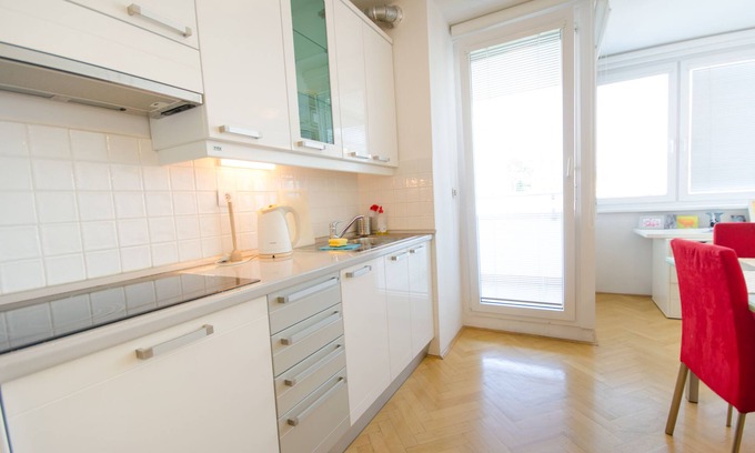 Ljubljana City Centre Apartamento | City centre studio with a balcony