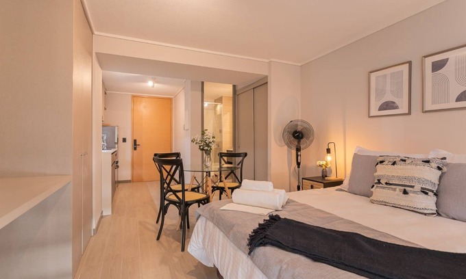 Nunoa Apartamento | Refugio en la Ciudad Estudio para 2 en Ñuñoa