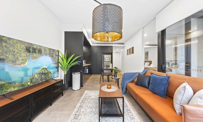 Macquarie Park Apartamento | City Living | 1-Bed apt + Study close MQ Station