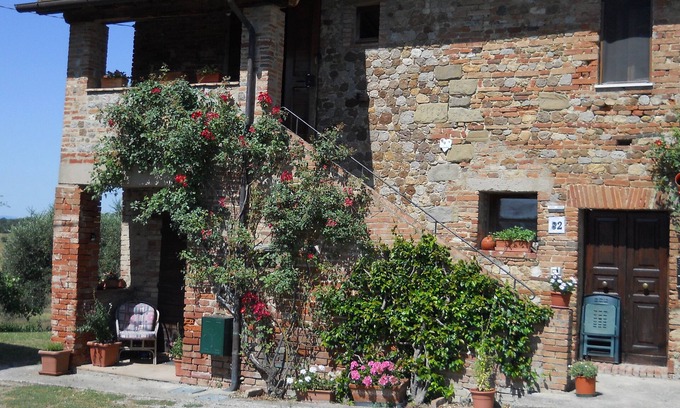 Citta della Pieve Casa | Città della Pieve. Dos habitaciones en una casa rústica en la región de Umbría
