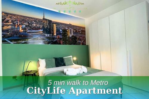 Tre Torri Apartamento | CityLife Apartment- Metro Access - 2 Bedrooms