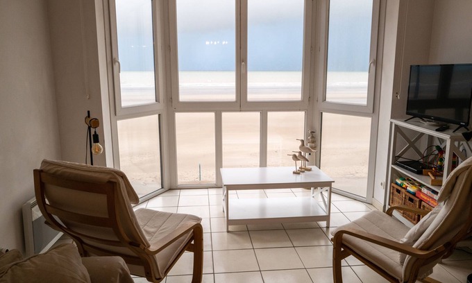 Dunkirk Apartamento | Clair de Dunes, sur la Digue Sans Voitures, les Pieds Dans L'eau