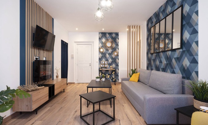 Verdun Apartamento | ClairChêne - Cosy Centre Parking