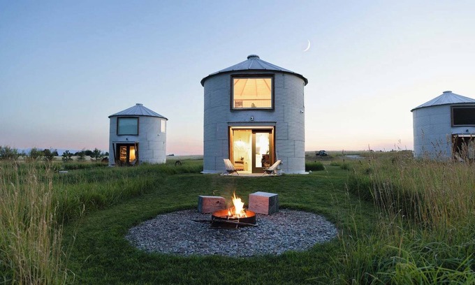 Kalispell Otro | Clark Farm Silos #3 - Stunning Mountain Views