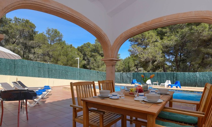 Cap de la Nau Casa | Classic and nice holiday home with private pool in Javea, Costa Blanca, Spain for 2 persons