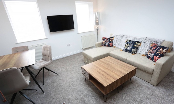 Kirkheaton Apartamento | Clásico-Apartamento-Baño con ducha-One Bedroom Apartment