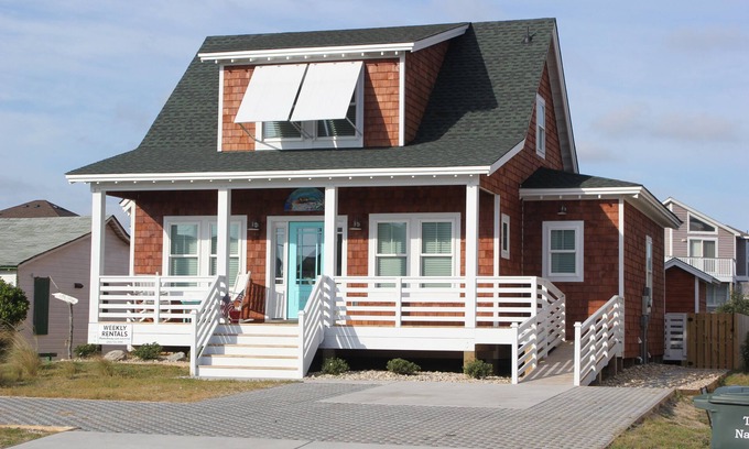 Nags Head Cabaña | casa de estilo Nags Head clásico ... todo nuevo en 2015!