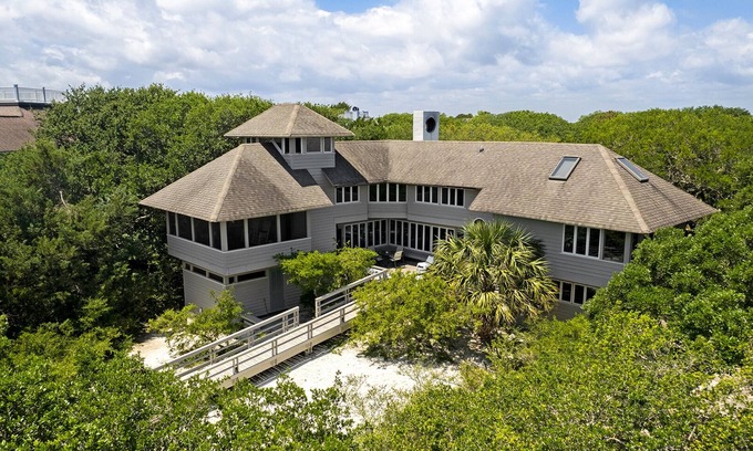 Debordieu Colony Casa | La segunda fila de casas inspirada en el Nautilus está a solo unos pasos del océano