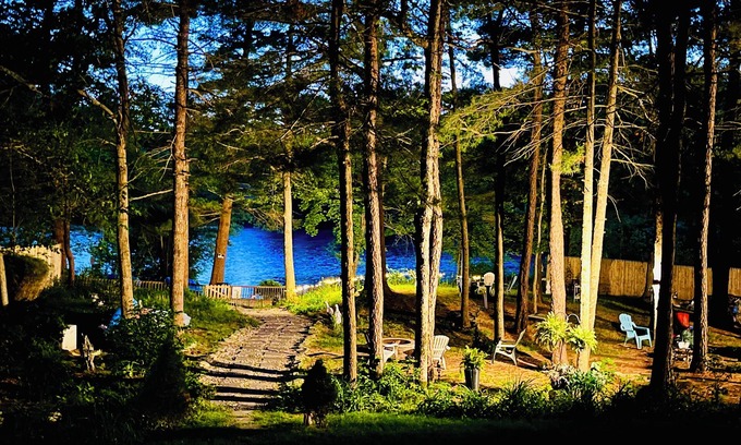 Plymouth Apartamento | Clear Pond Getaway Inn, propiedad privada frente a la playa de Cape Cod en Plymouth.