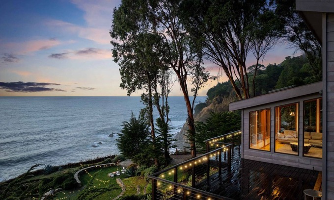 Big Sur Casa | Ocean Front Luxury Home ESPECIAL DE INVIERNO $ 795 (wkday) $ 1195 (wknd) exento de vacaciones
