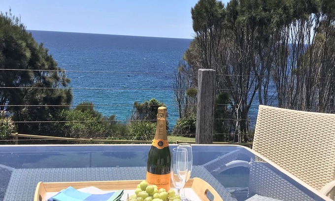 Potato Point Casa | Clifftop Beach House - Camina hasta dos playas vírgenes