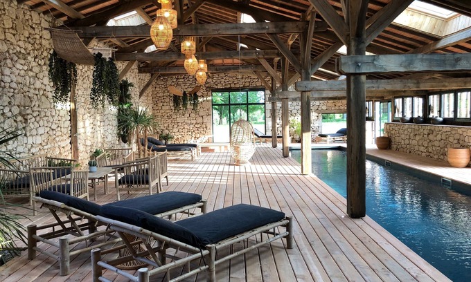Sainte-Sabine-Born Casa | Clos des Charmes - Cabaña de lujo en la Dordogne