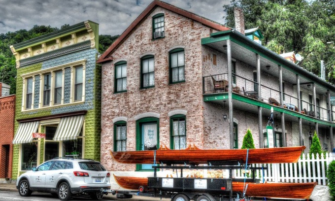 Alma Cama Y Desayuno | INN PUERTA AZUL, vistas al río Mississippi, Distrito Histórico Nacional