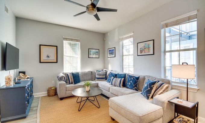 Bay St Louis Apartamento | Cloud 9 on the Gulf, 1 Mi to Beach Pet Friendly