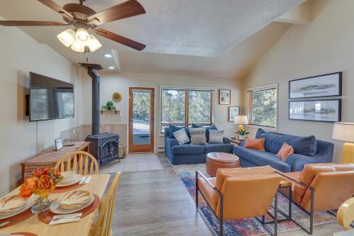 Cloudcroft Casa | Cloudcroft Vacation Rental about 4 Mi to Skiing!