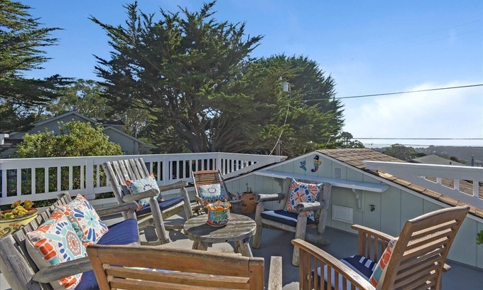 Moss Beach Casa | Casa con vistas al mar