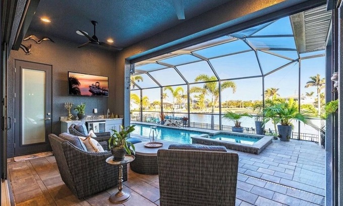 Burnt Store Isles Casa | Coastal Escape - Custom Built Canal Home