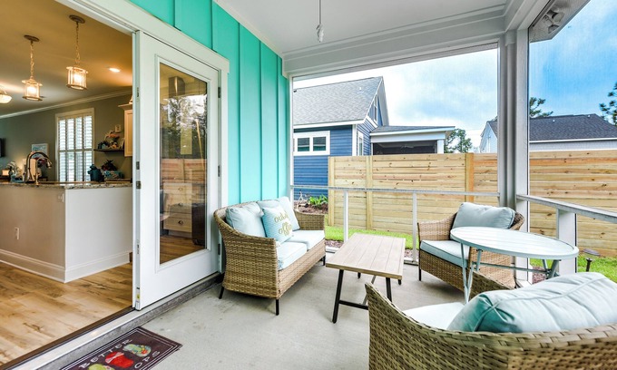 Shallotte Casa | Coastal Home in Shallotte w/ Grill: Near Golfing!