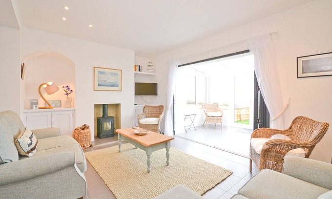 Newport Cabaña | Guardacostas de campo, Brook, Isla de Wight