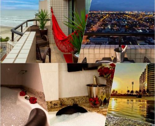 Maracana Apartamento | Cobertura duplex com Jacuzzi e vista espetacular para a praia e a cidade