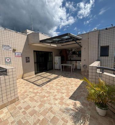 Maracana Apartamento | Cobertura DUPLEX Em frente ao mar com churrasqueira
