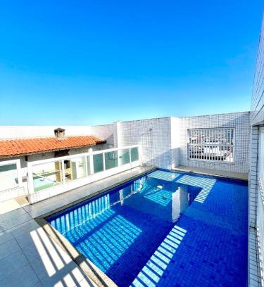 Vila Assuncao Apartamento | Cobertura Vista Mar com Piscina Privativa - PG