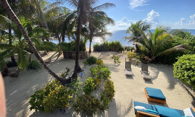 San Pedro Villa | Coco Caye Villa, Villa frente al mar