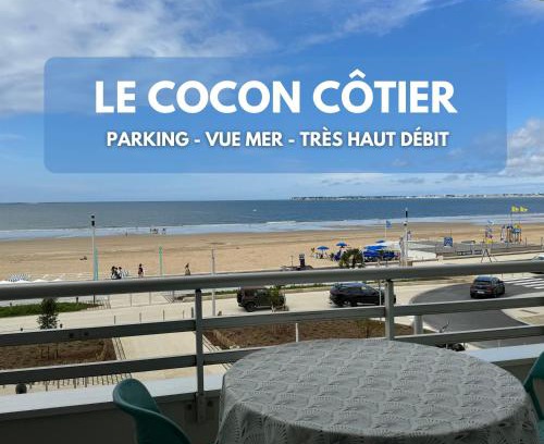 Pornichet Apartamento | Cocon côtier - Vue sur Mer - Parking - Proche de la Thalasso - Terrasse