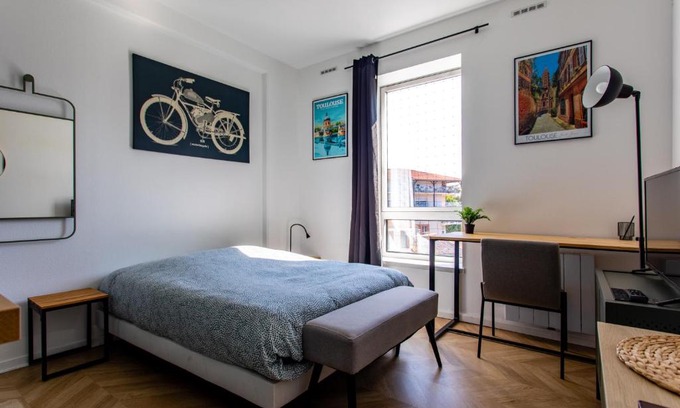 Compans-Caffarelli Apartamento | Cocon Moderne Compans Caffarelli - Métro, Charme & Confort