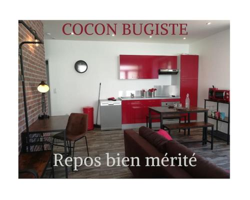 Lompnes Apartamento | Cocoon Bugiste : travail, sport ou détente