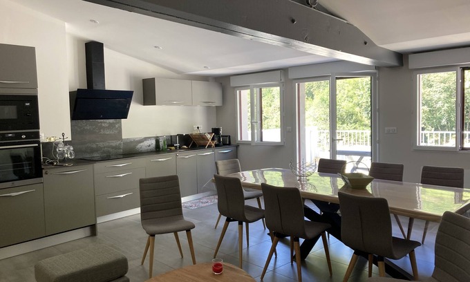 Bareges Apartamento | Cœur Barèges duplex 4 bedrooms, top floor residence, terrace overlooking the valley