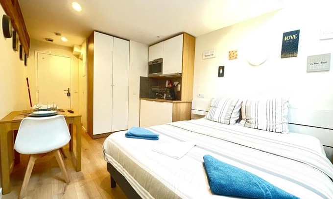 Quartier Centre Ville Apartamento | Coeur Massy M9 Rer BC 600m - Orly20 min