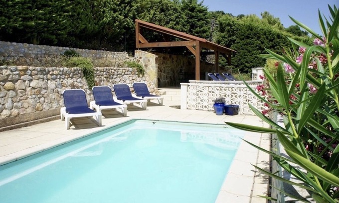 Collioure Villa | Collioure - Moderna villa de 4 dormitorios con piscina privada climatizada WiFi y excelentes vistas