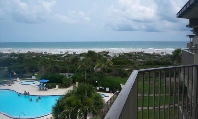 Butler Beach Condominio | Colony Reef 1408, recientemente remodelado, condominio con vista al mar 3BR / 2BA con WiFi privado