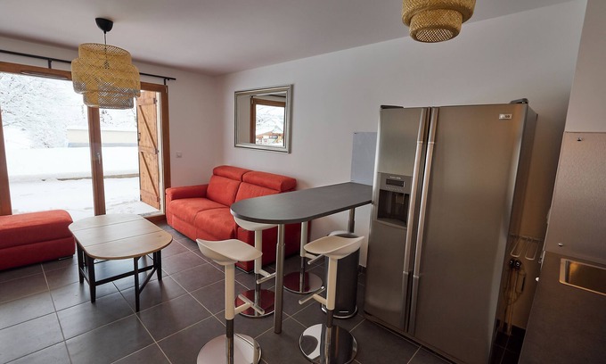 La Feclaz Apartamento | COME ON! Superb new apartment in the heart of the resort, fully equipped.