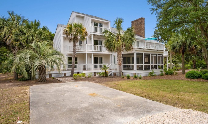 Debordieu Colony Casa | Come relax at Hellenic Haven just steps to the Beach!