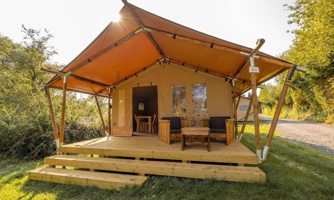 Signy-lAbbaye Apartamento | Tienda de campaña glamping en Signy-LAbbaye