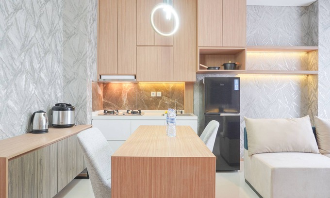 Mampang Prapatan Apartamento | Comfort And Modern Look 2Br At 26Th Floor Samara Suites Apartment