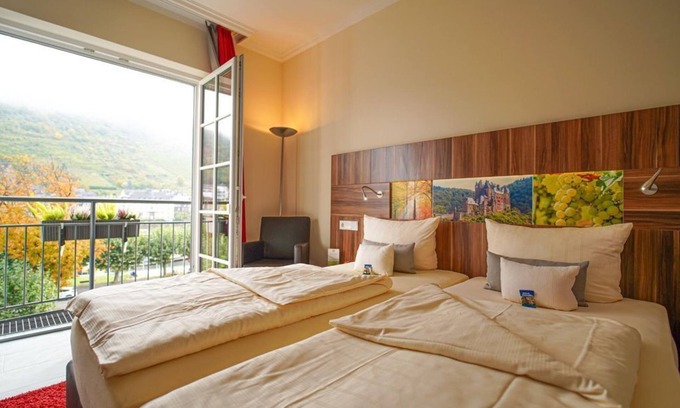 Cochem Casa | Habitación doble confort en el lado del Mosela - Hotel Cochemer Jung