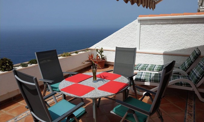 La Victoria de Acentejo Apartamento | Confort apartamento Teide y Mar con piscina para max. 2 adultos + 1 niño