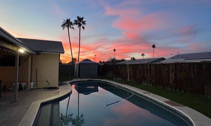 North Mountain Casa | Comfortable and fun! Pool, game room, outdoor living spaces, great location ++++
