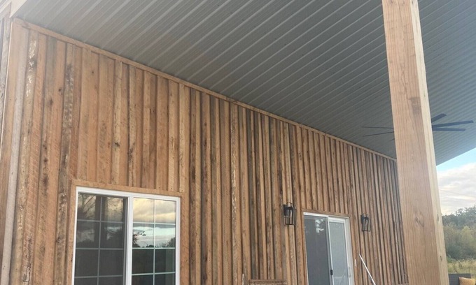 Johnston City Cabina | Comfortable cabin with a beautiful view