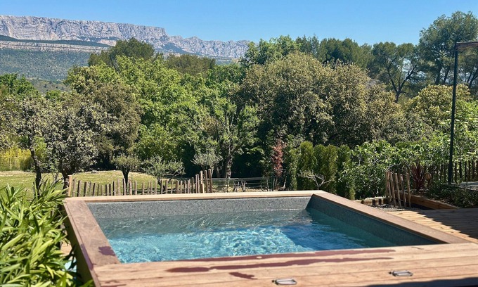 Fuveau Casa | Comfortable cabin with Sainte-Victoire view