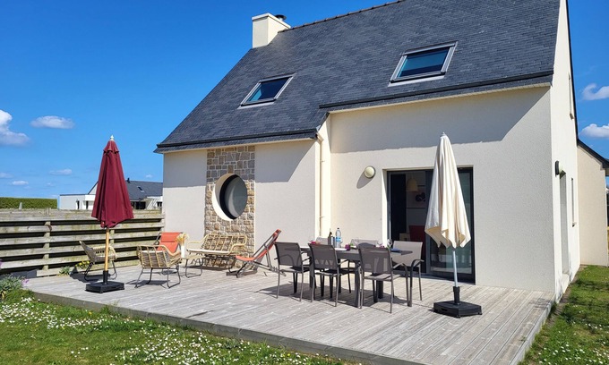 Plouescat Casa | Comfortable house ideally located near beaches and GR34