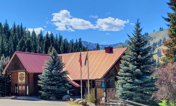 Lowman Cabina | Comfortable Riverside Retreat on 4 acres in secluded Lowman Idaho. Sleeps 45+.