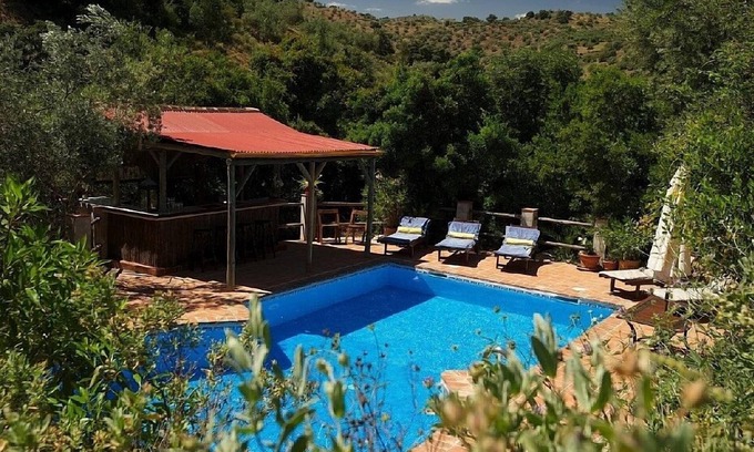 Comares Casa | Villa Cómodo Con grande, Iluminado Piscina Privada